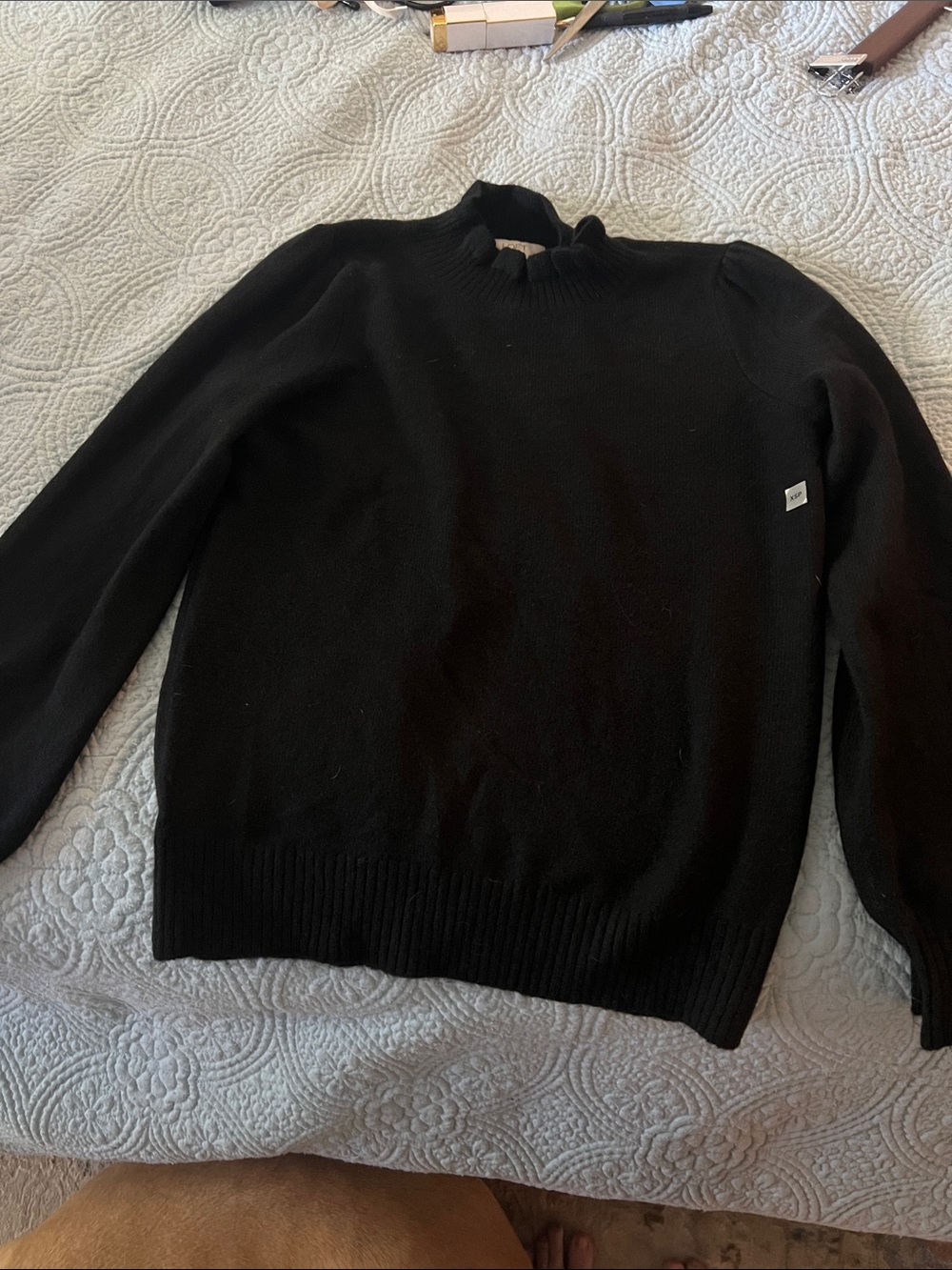 LOFT Black Turtleneck Sweater for Men